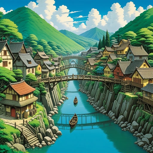 在一个小村庄里,有一个以坚持不懈精神著称的人。他决心在分隔村庄的河流上建一座桥。尽管面临怀疑和挑战,他坚持不懈的努力最终导致了桥梁的建成,使村庄团结起来,改变了它的未来。