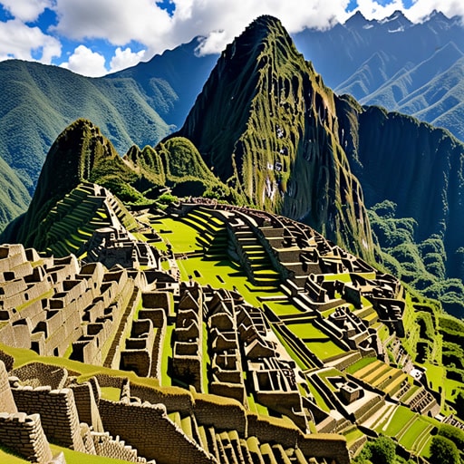 在安第斯山脉的心脏地带,住着一群秘鲁人。他们以其充满活力的文化和马丘比丘的古老遗址而闻名。一天,一位来自远方的旅行者来到他们的土地探险。秘鲁人热情地欢迎他,分享他们丰富的历史和美味的食物。旅行者被他们的好客和土地的美丽深深打动,永远记住了秘鲁人的温暖。