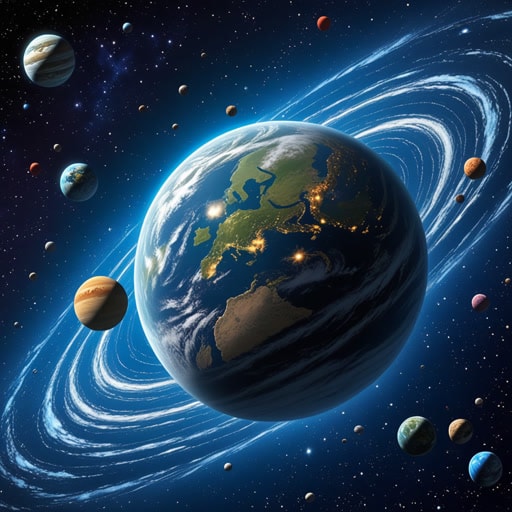 在遥远的银河系中,有一个被称为‘猎户座旋臂’的行星系统。这个系统中有几个具有独特特性的行星。一天,一群探险家开始了一项研究这些行星奇观的任务。他们的发现不仅扩展了我们对宇宙的认识,也加深了我们对行星存在之美的欣赏。