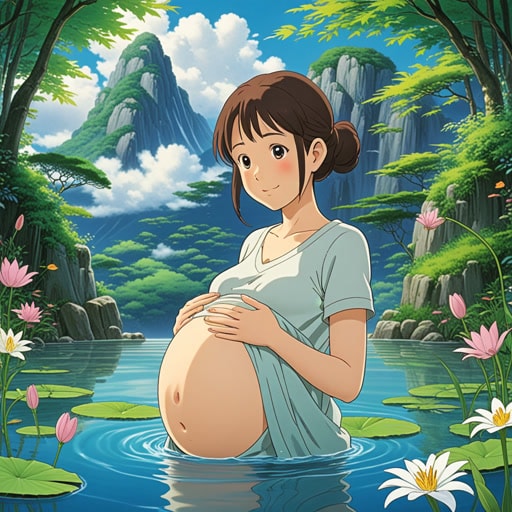 从前,一位名叫莉莉的女性发现自己怀孕了。她的生活充满了喜悦和期待。每一天,她都能感受到腹中的奇迹,世界似乎充满了新的可能性。随着她的肚子一天天变大,她对未来的梦想也越来越大。