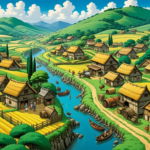 在工业化前的时代,生活简单但充满挑战。人们居住在小村庄,依靠耕种和狩猎生存。没有工厂或机器,所有事情都是手工完成。一天,一个名叫杰克的年轻农夫发现了一种新的耕作方法,提高了他的庄稼产量。这一发现不仅改善了他自己的生活,也帮助整个村庄在工业化前的世界中繁荣起来。