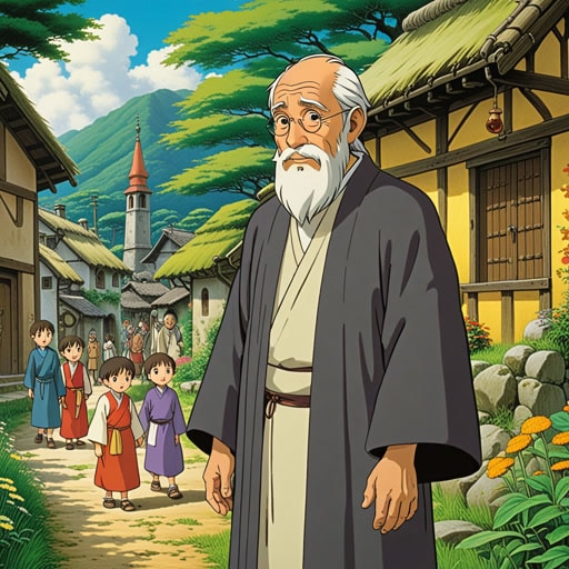 在一个小村庄里,住着一位名叫约翰神父的老牧师。他深受村民们的尊敬和爱戴。一天,一个年轻人来到村子寻求指导。约翰神父倾听他的烦恼并给予他明智的建议。年轻人非常感激,决定自己也成为一个牧师。多年后,他以牧师的身份回到村子,继续约翰神父的善良和智慧的遗产。