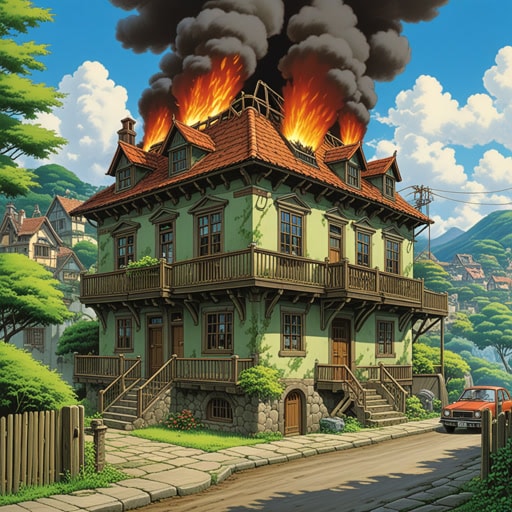 从前,有一个名叫约翰的人拥有一大片财产。这片财产不仅包括土地和建筑,还包括他的专利和商标,构成了丰富的知识产权。一天,他的一栋建筑发生了火灾,促使他审查自己的财产保险。幸运的是,他的财产得到了很好的保护,多亏了他全面的财产保险,他能够迅速重建。