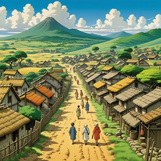 在一个小村庄里,住着一位以准确预言著称的先知。一天,他预言了一场将摧毁土地的旱灾。村民们听从他的话,为最坏的情况做准备。正如预言的那样,旱灾来了,但由于村民们的准备,村庄幸存了下来。先知的远见使村庄免于灾难。