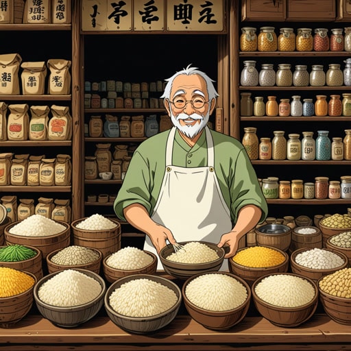 在一个小镇上,有一个以大量销售商品而闻名的店主。一天,一位顾客要求购买一定数量的米。店主总是迅速服务,很快就量出了顾客所要求的准确数量。顾客对数量和服务的效率感到满意。