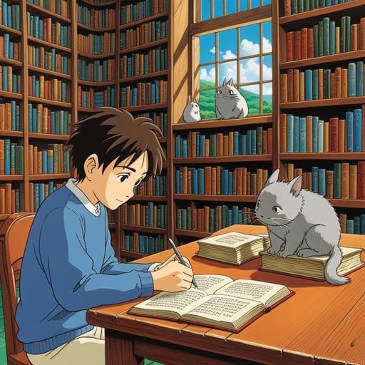 在一个安静的图书馆里,一位名叫亚历克斯的年轻学者正深入地推理一个复杂的哲学问题。他仔细的推理使他获得了一个深刻的见解,后来他与同伴们分享了这一见解。这个推理的时刻不仅扩展了他的理解,也激励了他的同伴们。