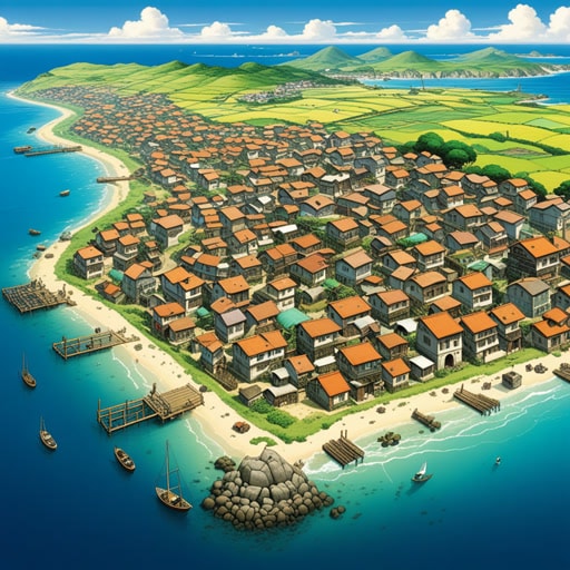 在一个沿海小镇,居民们面临土地日益稀缺的问题。他们决定从海中开垦土地,开展一个庞大的工程。随着他们不懈的努力,曾经荒芜的海底逐渐变成了肥沃的土地。这次开垦不仅为小镇提供了更多的空间,还为农业和住房创造了新的机会。