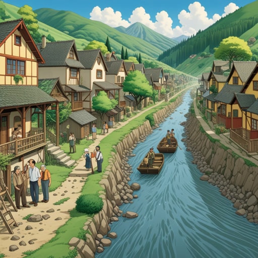 在柳溪小镇,汤普森市长正在为他的连任做准备。他在洪水期间的迅速行动拯救了许多家园,镇上的人们对此感激不尽。随着连任竞选的开始,他承诺将继续努力改善城镇的基础设施。选举日那天,结果显而易见:汤普森市长以压倒性胜利赢得了连任,这是对他奉献和辛勤工作的证明。