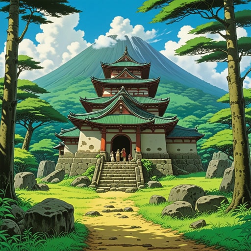 在一个偏远的村庄里,有一座古老的寺庙,它是被遗忘时代的遗迹。一天,一群考古学家发现了这个遗迹,揭开了曾经繁荣文明的往事。这个遗迹不仅提供了过去的线索,也激发了人们保护这些古老宝藏的兴趣。