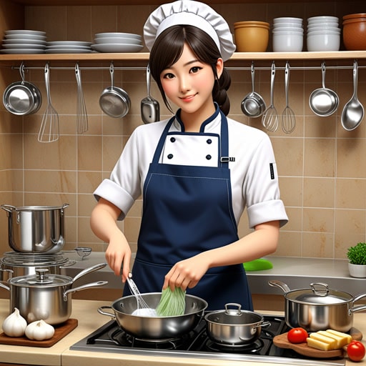 从前,有一位名叫亚历克斯的厨师,他以细致的清洁习惯而闻名。每次烹饪后,他都会认真地冲洗所有的厨具和锅具。一天,一位顾客称赞他的厨房非常干净,这让亚历克斯分享了他的秘诀:用温水和醋彻底冲洗。这不仅清洁了厨具,还去除了任何残留的气味,确保了他的菜肴的新鲜。