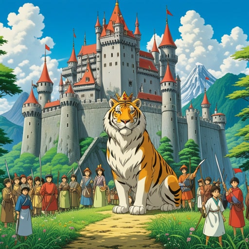 在一个小王国里,统治君主以其公正的裁决而闻名。一天,关于土地所有权的争议出现了。君主的裁决果断而公平,解决了冲突,恢复了和平。这个裁决不仅维护了法律,也增强了人民对统治者的信任。