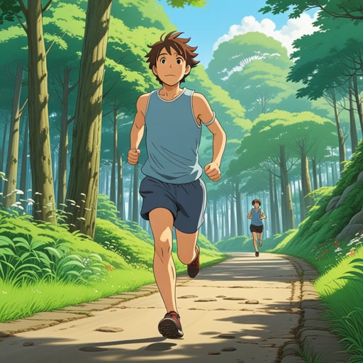 从前,有一个勤奋的跑步者叫亚历克斯。每天早上,他都会早起在公园里跑步。一天,在马拉松比赛中,亚历克斯领先了比赛。当他接近终点线时,他绊了一下,但很快恢复了平衡。他的决心和快速反应使他成为赢家。亚历克斯的故事激励了许多人成为跑步者。