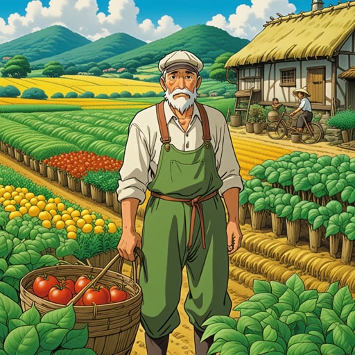 在一个小村庄里,住着一位以睿智著称的老人。一天,一个年轻的农夫面临了一个难题,不知道该种什么庄稼。他寻求老人的建议。睿智的长者建议他种植能在变化多端的天气中茁壮成长的多种庄稼。农夫采纳了他的建议,结果收获颇丰。村民们钦佩老人的睿智见解,经常向他寻求智慧。