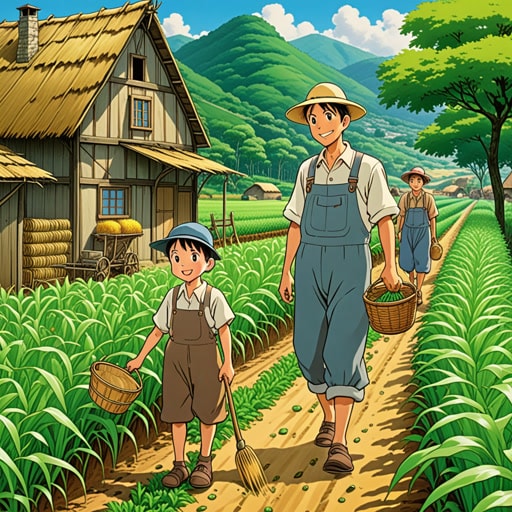 在一个小村庄里,住着一位以睿智著称的老人。每当村民们面临困难的决定时,他们都会向他咨询。一天,一位年轻的农夫来寻求如何增加作物产量的建议。老人运用他的睿智,提出了一个新的灌溉方法。接下来的季节,农夫的收成非常丰富,证明了在解决问题时睿智的价值。