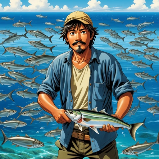 从前,有一个被咸水环绕的小岛。岛民们依靠大海维持生计,在咸水中捕鱼并交易他们的收获。一天,一个名叫杰克的年轻渔夫发现了一种市场上极为珍贵的咸水鱼。这一发现不仅改变了杰克的生活,也给整个岛屿带来了繁荣。
