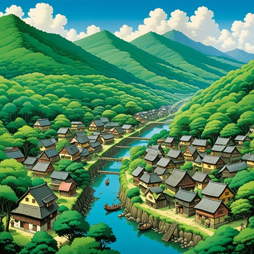 在一个被茂密森林环绕的小村庄里,空气总是非常有益健康。村民们相信,空气的纯净是他们健康和长寿的原因。一天,一个旅行者来到这里,他因城市空气污染而疲惫和咳嗽。当他吸入村庄有益健康的空气时,他的咳嗽减轻了,感觉焕然一新。他决定留下来,学习村庄有益健康环境的秘密。