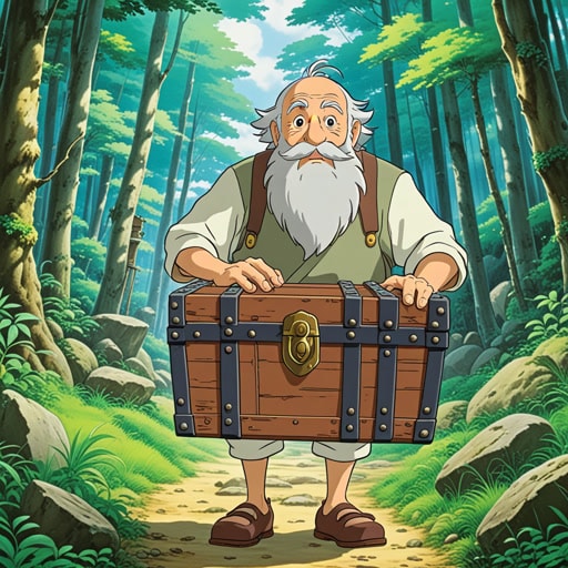 在一个小村庄里,住着一位名叫约翰的老人。随着年龄的增长,约翰开始表现出衰老的迹象。他的记忆力减退,行为变得古怪。一天,当他在森林里徘徊时,约翰发现了一个隐藏的洞穴。在里面,他发现了一个装满古代硬币的箱子。尽管处于衰老状态,约翰的冒险精神引领他找到了改变生活的宝藏。
