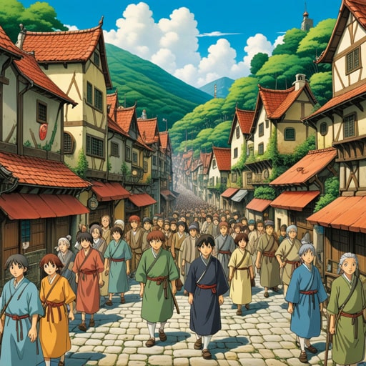 在一个小镇上,有一个以盲从追随者闻名的领导者。这些追随者会盲目地跟随他的每一个命令,不加质疑。一天,领导者做出了一项对小镇有害的决定,但那些盲从的追随者仍然支持他。最终,一些勇敢的人站出来质疑领导者的决定,导致小镇治理方式的改变。