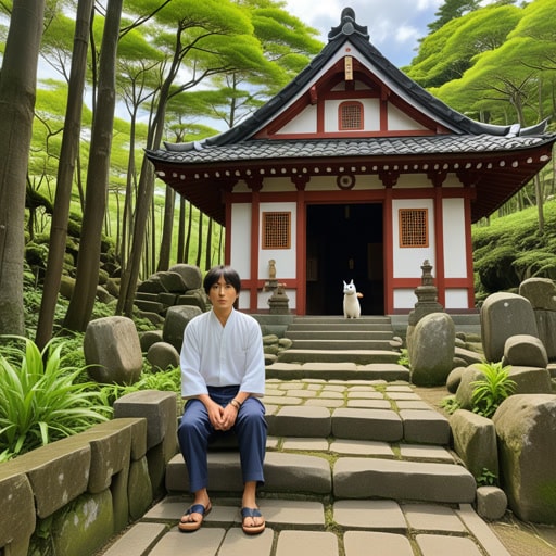 在一个小村庄里,有一个著名的圣地,吸引了来自世界各地的游客。据说这个圣地有神奇的力量。一天,一个苦恼的年轻人访问了这个圣地,希望找到平静。当他跪在圣地前时,他感到了一种前所未有的平静和清晰。圣地的力量治愈了他苦恼的心灵。