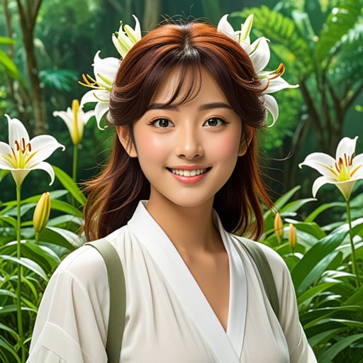 在一个小镇上,住着一位才华横溢的歌手名叫莉莉。她的声音如此迷人,能平息最狂暴的风暴。一天,一位著名的音乐制作人来到镇上,听到了莉莉的歌声。被她的才华所打动,他给了她一份唱片合约。随着她新获得的声名,莉莉成为了一位著名的歌手,通过她的音乐传播快乐与和平。