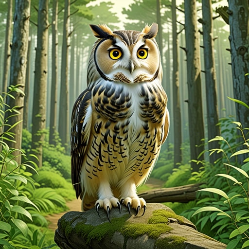 在一个宁静的村庄里,住着一只名叫胡须的易惊猫。胡须总是高度警觉,对最轻微的声音都会跳起来。一天,一声巨响促使胡须逃进了森林。在森林里,胡须遇到了一只智慧的老猫头鹰,它教会了胡须如何保持冷静和镇定。在猫头鹰的指导下,胡须变得不那么易惊,更加自信。