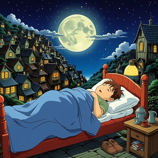 从前,在一个宁静的小镇上,住着一个名叫杰克的男子,他有一个奇怪的习惯,那就是每晚都大声打鼾。他的鼾声如此之大,以至于整个社区都回荡着他的声音,让许多人夜不能寐。一天晚上,一个好奇的邻居决定录下杰克的鼾声,并在第二天放给他听。杰克感到惊讶和尴尬,于是寻求医疗帮助,最终找到了减少打鼾的方法,让小镇重新恢复了宁静。