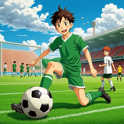从前,有一个叫杰克的男孩,他非常喜欢踢足球。在一次特别激烈的比赛后,杰克感到全身疼痛。他的肌肉酸痛,膝盖上因为滑倒在球场上而有一个疮。尽管疼痛,杰克还是很高兴,因为他的队伍赢得了比赛。这种疼痛提醒他为了比赛所付出的努力。