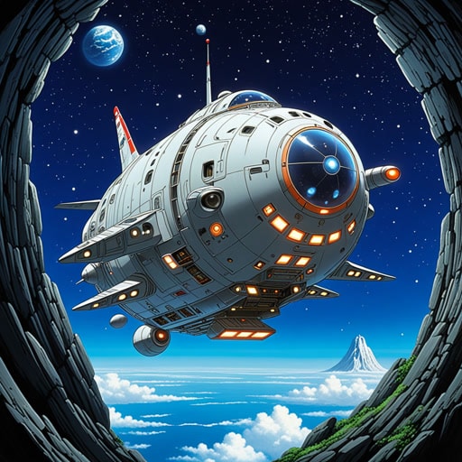 在2150年,一群探险家乘坐一艘最先进的宇宙飞船开始了他们的旅程。这艘名为奥德赛的宇宙飞船设计用来抵御深空的恶劣条件。当他们深入未知领域时,宇宙飞船的先进技术和船员的勇气带领他们发现了一个新的可居住行星。这艘宇宙飞船不仅安全地载着他们穿越太空,还为人类历史开启了新篇章。