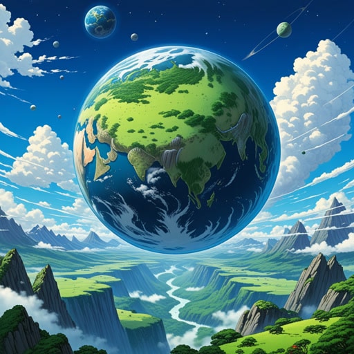 在遥远的星系中,有一个名为Spheroidia的行星。与地球不同,Spheroidia是一个完美的扁球体,没有山脉或峡谷。居住者Spheroidians与他们球形的环境和谐共处。一天,好奇的Spheroidian Spero发现他们的行星不仅仅是一个简单的扁球体,而且具有独特的引力特性,使他们能够毫不费力地漂浮。这一发现促使Spero探索宇宙,为Spheroidia开启了太空探索的新纪元。