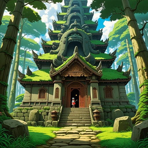 在一个小村庄里,有一群以冒险精神著称的年轻人。一天,他们决定探索村庄边缘的古老森林。当他们深入探索时,发现了一个古老而隐蔽的寺庙。寺庙里有复杂的雕刻,讲述了一个传奇英雄的故事。受到这位英雄故事的启发,这些年轻人发誓要像古老传说中的英雄一样,成为村庄的守护者。