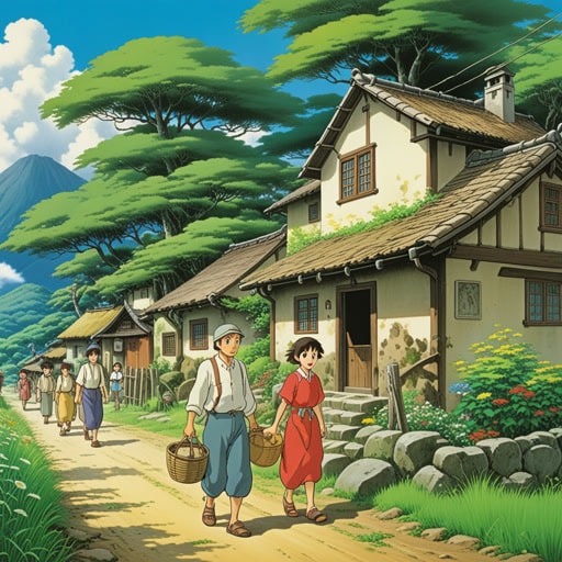 在一个小村庄里,住着一个勉强维持生计的家庭。每天,父亲都在田里辛勤工作,希望能养家糊口。一天,一个善良的陌生人来到村子,看到了这个家庭的困境。被他们的困境所感动,陌生人给了他们一份工作,确保了这个家庭能有更好的生活。