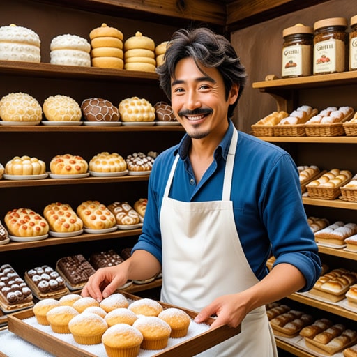 在一个小镇上,有一家以甜美的糖制点心闻名的面包店。一天,一个神秘男子进来,要求面包师将他的咖啡加糖到他从未尝过的甜度。面包师对这个挑战感到好奇,小心翼翼地向咖啡中加糖,创造出一种独特的混合口味,成为镇上的热门话题。男子微笑着,透露自己是一名糖商,一直在寻找最甜美的味道。