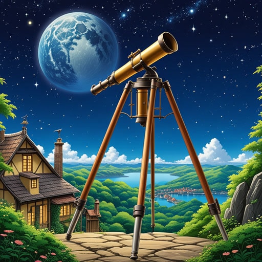在一个小镇上,有一个好奇的男孩名叫杰克。杰克喜欢探索宇宙的奥秘。一天晚上,他在阁楼上发现了一个旧望远镜。通过望远镜,他以前所未有的方式看到了星星和行星。这一发现促使他学习天文学,并最终成为一名著名的天文学家。望远镜,他的第一个工具,一直是他探索宇宙旅程的象征。