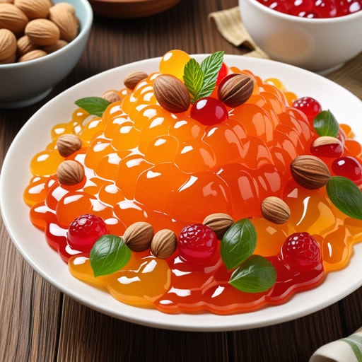 在一个小镇上,有一位以独特烹饪质地闻名的厨师亚历克斯。一天,他决定创造一道结合了各种质地——脆、滑、有嚼劲的新菜。他使用了坚果、奶油和果冻等不同食材来实现这一目标。这道菜引起了轰动,人们从四面八方赶来体验亚历克斯创作的非凡质地。