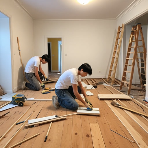 从前,一群朋友决定翻新一座老房子。他们想证明自己能做到。每天,他们都努力工作,粉刷墙壁,修理地板,安装新设备。月底,房子焕然一新。他们的成功证明了他们的辛勤工作和决心,自己做所有事情。