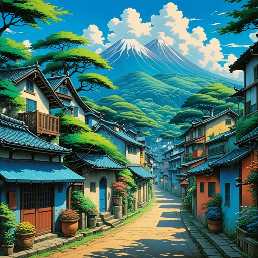 在一个小村庄里,有一位艺术家喜欢用独特的颜色给他的画作着色。一天,他发现了一种罕见的蓝色颜料,这种颜料给他的作品带来了一种非凡的色调。这种色调不仅使他的画作闻名,也给所有看到它们的人带来了快乐。