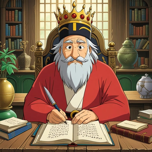 从前,在一个王国里,有一个被信任的顾问名叫约翰。每个人都钦佩他的智慧和忠诚。然而,约翰对国王怀有秘密的背叛。他秘密地与敌人策划推翻国王。一天,他的背叛行为被揭露,一个忠诚的卫兵发现了有罪的信件。国王感到非常震惊但庆幸发现了真相,约翰被驱逐出了王国。