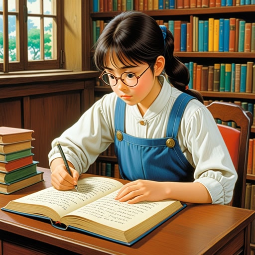 在安静的图书馆里,一位名叫史密斯博士的学者正全神贯注地撰写他关于语言演变的论文。他的工作是对几个世纪以来语言变化的全面分析,这是由他年幼的女儿提出的一个简单问题引发的:为什么随着时间的推移,词汇会发生变化。当他深入研究古代文献和现代语言学理论时,他的论文成为该领域的一个重要贡献,这一切都源于一个孩子的好奇心。