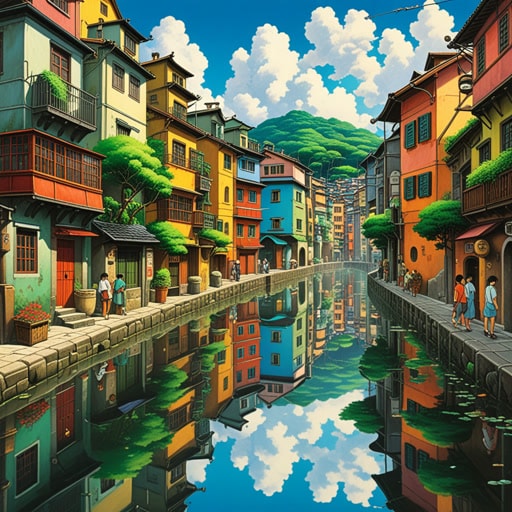在一个喧嚣混乱的城市中,噪音和混乱是常态,一位年轻的艺术家在街道的充满活力的能量中找到了灵感。艺术家的工作室反映了城市的灵魂,充满了色彩丰富和动态的画作。每一笔都捕捉了城市生活的动荡本质,将混乱转化为美丽的杰作。