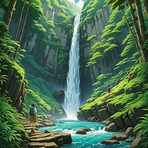 从前,一个名叫杰克的人在徒步旅行时膝盖突然感到一阵疼痛。这阵疼痛促使他停下来休息。当他坐下时,他注意到一条隐藏的小径通向一个美丽的瀑布。这阵疼痛不仅让他避免了进一步的伤害,还引导他看到了令人惊叹的景色。