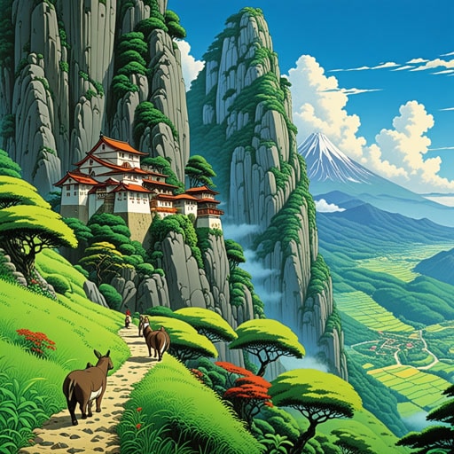 在一个被巍峨山脉分割的土地上,山脉之外的人们生活在孤立中,发展出独特的文化和生活方式。一天,一位年轻的探险家冒险越过山脉,发现了充满异国情调的植物和动物的山脉之外的地区。这一发现促使山脉两侧开始了贸易和文化交流。