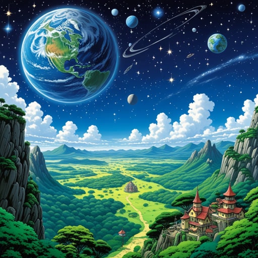 在广阔的宇宙中,有一个名为地球的小行星。在这个星球上,人类对宇宙充满好奇,想知道它是如何形成的。一位名叫爱丽丝的年轻科学家特别着迷于星星和星系。一天晚上,当她观察天空时,她发现了一个新的星系,这促使她写了一篇关于宇宙膨胀的论文。她的发现不仅扩展了人们对宇宙的理解,还激励了许多人进一步探索宇宙。