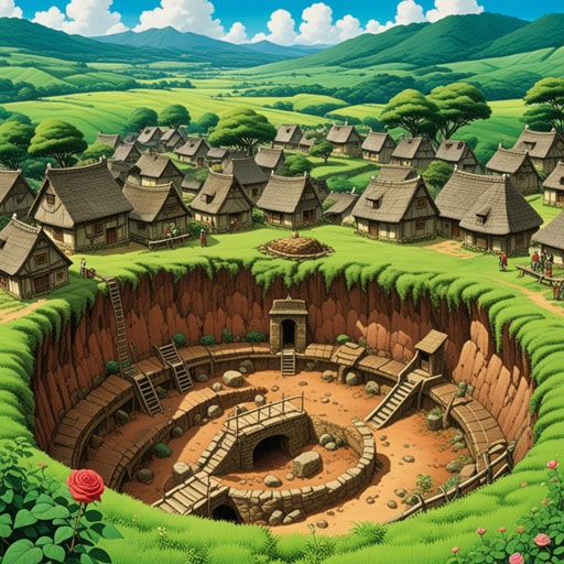 在一个小村庄里,一场突如其来的地震使地面隆起,引起了村民们的恐慌。随着地面裂开并隆起,一个深埋地下的古代文物被揭示出来。这一发现不仅改变了地形,也改变了村庄的历史,因为这个文物是通往一个古代文明秘密的关键。