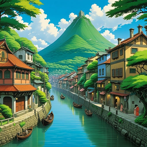 曾经,一群探险者决定向上游探险,寻找一座传说中的城市。当他们向上游旅行时,景色发生了巨大变化,从繁忙的城镇到宁静、未被触及的景观。他们的上游之旅不仅带领他们发现了这座城市,还让他们对世界的美有了新的理解。