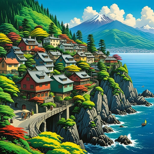 从前,有一个城市名叫温哥华。这是一个山与海相遇的地方,来自世界各地的人们来这里生活和工作。一天,一位年轻的旅行者到达了温哥华,被其充满活力的文化和壮丽的景观所震撼。他决定将温哥华作为自己的家,并在这座美丽的城市开始了他的冒险。