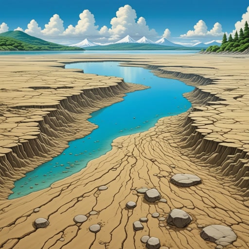 在冰川湖的深处,科学家们发现了被称为纹层的沉积物层。每一层纹层,由交替颜色的泥土和沙子组成,讲述了地球过去气候的故事。通过研究这些纹层,研究人员能够拼凑出地球气候变化的详细历史,揭示了隐藏在水下数千年的秘密。