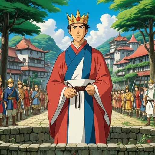 在一个遥远的王国,国王任命了一位总督去统治一个偏远的地区。这位总督以其智慧和公正著称,以正义治理人民。一天,一场危机爆发,总督必须迅速作出决定。他的明智行动不仅解决了危机,还赢得了人民的尊敬。