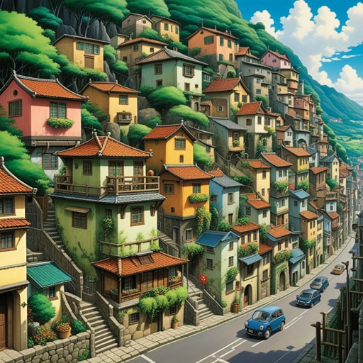 在一个小村庄里,有一座设计独特的楔形房屋。建筑师巧妙地设计它,使其能嵌入两座其他建筑之间的狭窄空间。尽管房子很小,但它既舒适又实用,每个房间都经过精心规划,以最大限度地利用空间。楔形结构成为了当地的标志性建筑,受到所有路过者的赞赏。