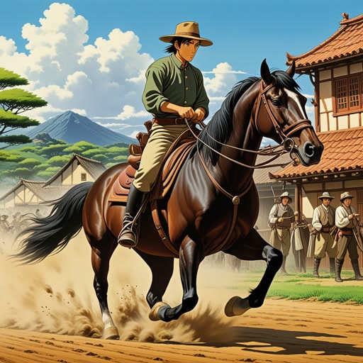 在一个小镇上,住着一位名叫杰克的熟练骑手。杰克以其精确和细心地用鞭子驱使马匹而闻名。一天,在一场比赛中,杰克的鞭子断了。没有鞭子,他很难控制他的马。然而,他迅速的思考和对马行为的理解使他成功地完成了比赛。这一事件让杰克明白了,不能仅仅依赖鞭子,还要依靠他的技能和知识。