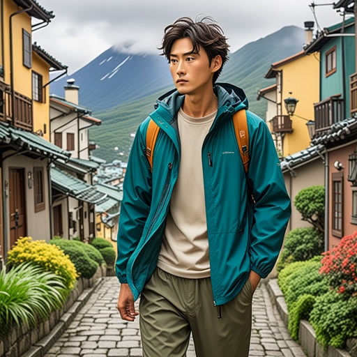 在一个多风的城市里,住着一个热爱户外活动的男人杰克。一天,当他准备去远足时,意识到强风可能是个问题。他决定买一件风衣,这证明是一个明智的选择。风衣让他保持温暖,抵御了阵风,使他能够舒适地享受远足。